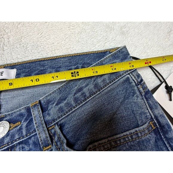 Re/Done 70s Low Rise Bell Bottom Jeans Women's 26 Flared NWT $295 - Picture 4 of 12